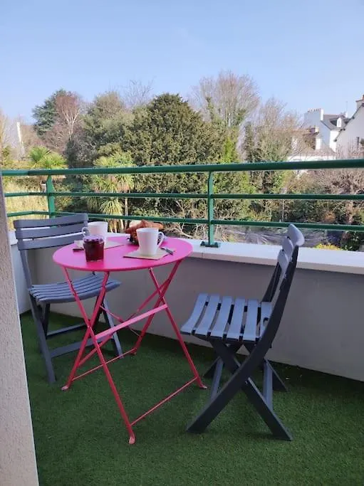 Cocoon - Appartement Centre Ville 콩카르노 0*,